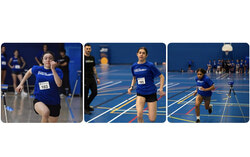 From left to right: Julianne Paré, Lea De Broeck, and Pradjie Sarah Baptiste — three athletes from Gatineau — have been named national finalists in the RBC Training Ground Olympic talent search program. Photo: Courtesy