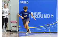 Jean-Clément Vachon competes at an RBC Training Ground qualifying event in Ottawa on April 11, 2026. Photo: Fabrice Ahadi